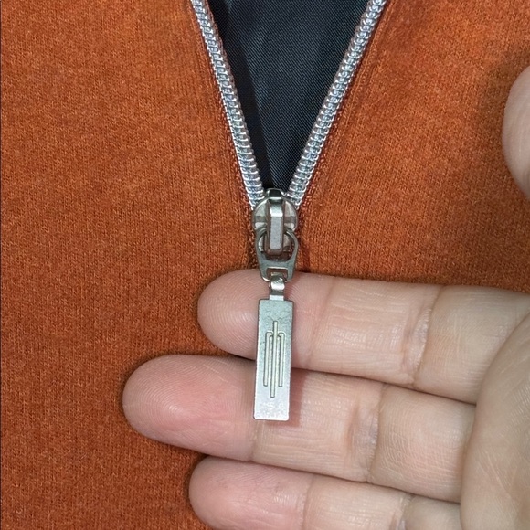 Carnoustie 1/4 Zip Pullover Golf Vest Men’s size Medium Burnt Orange Outdoor - Picture 2 of 7